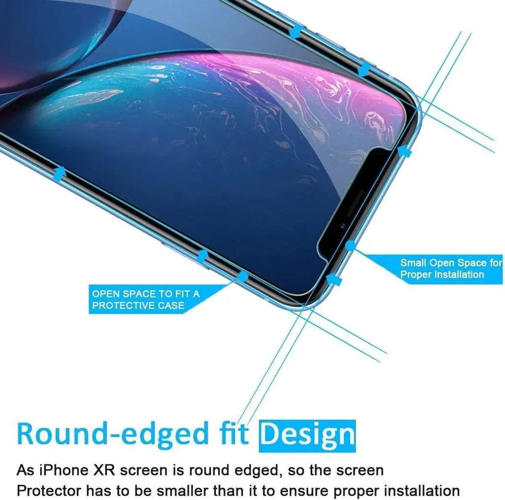 iPhone 11 Screen Protector Tempered Glass – 9H Anti-Scratch Case-Friendly Film Tidesmit