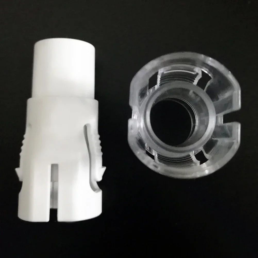 1Pc White/Transparent Hose Connector For ResMed AirMini For CPAP Tube CPAP Hose Port to Air Nasal Masks Accessories