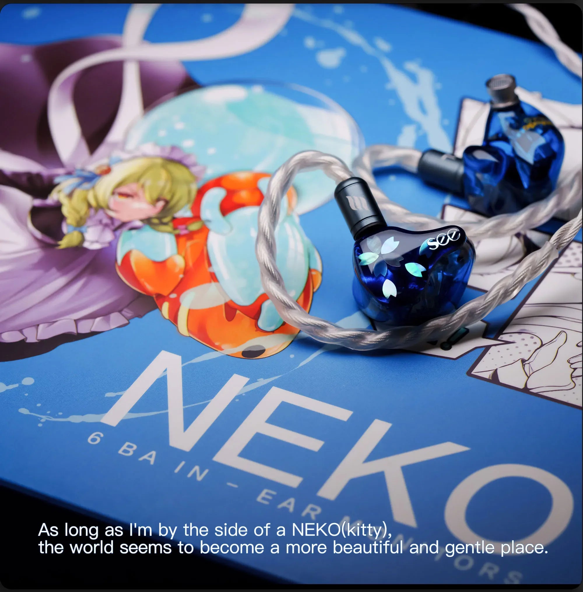 SeeAudio Neko In-Ear Monitors with 6BA Drivers by Tidesmit Tidesmit