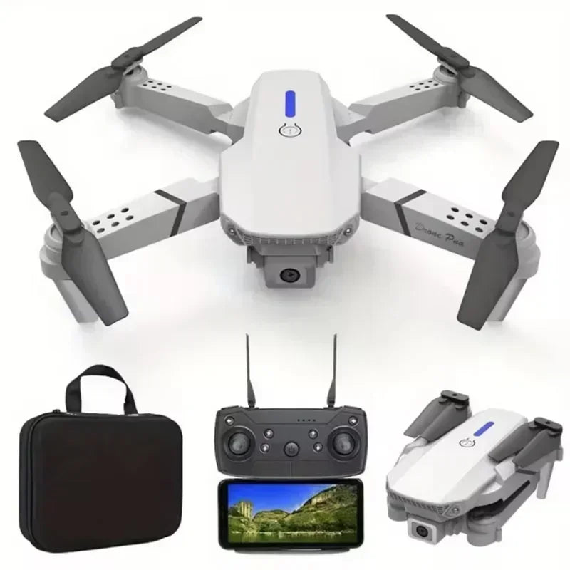 4K Camera Drone: Foldable Dual Lens WiFi RC Quadcopter for Beginners Tidesmit