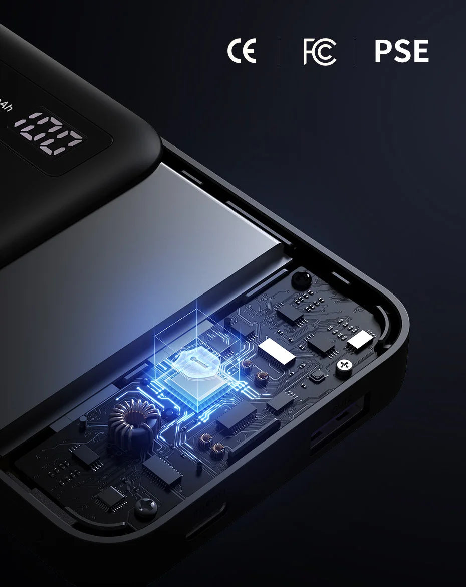 20000mAh Portable Power Bank - 20W PD Fast Charging Battery Pack Tidesmit