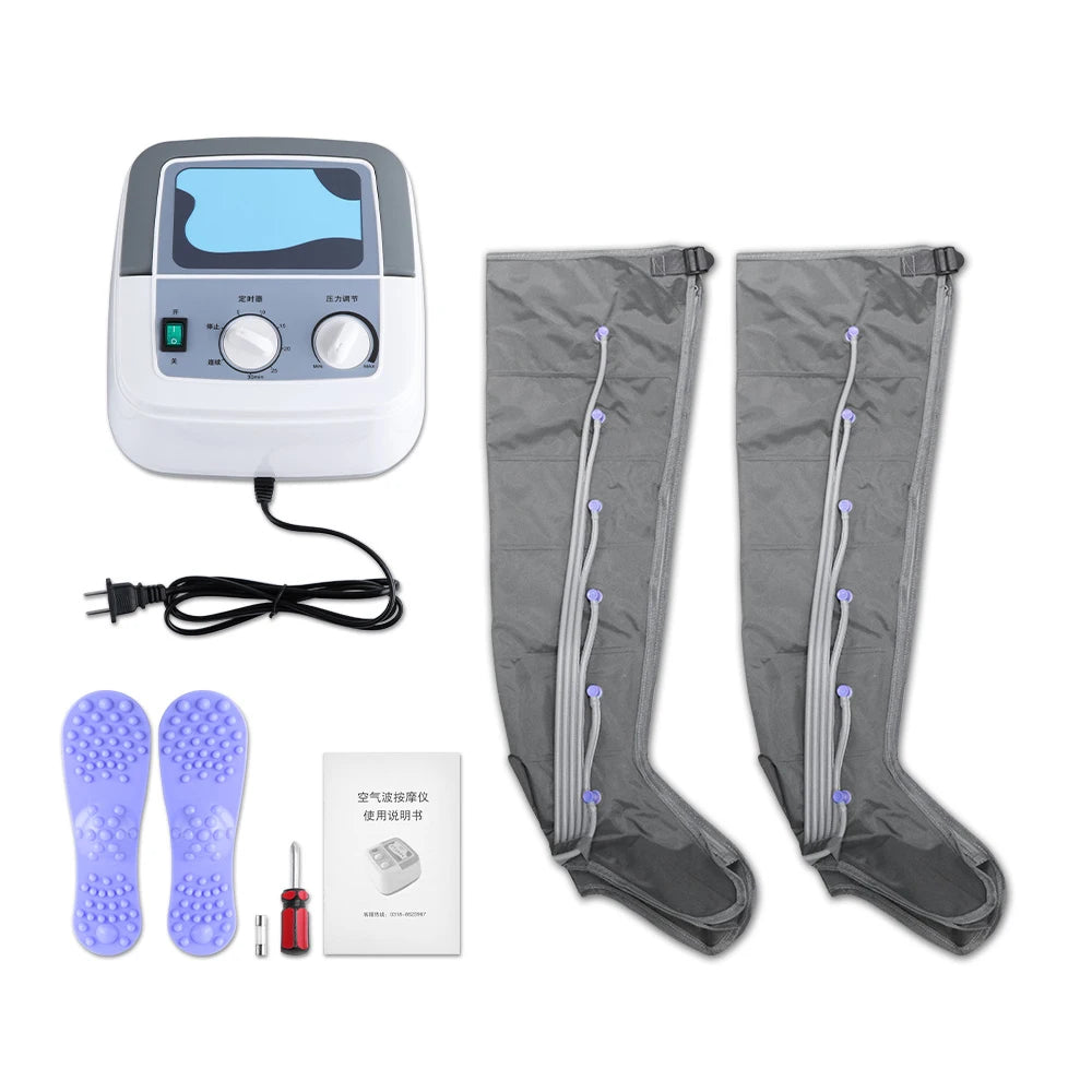 Lymphatic Drainage Machine: Electric Air Compression Leg Massager Body Shaping Massage Equipment China Mainland 220 V