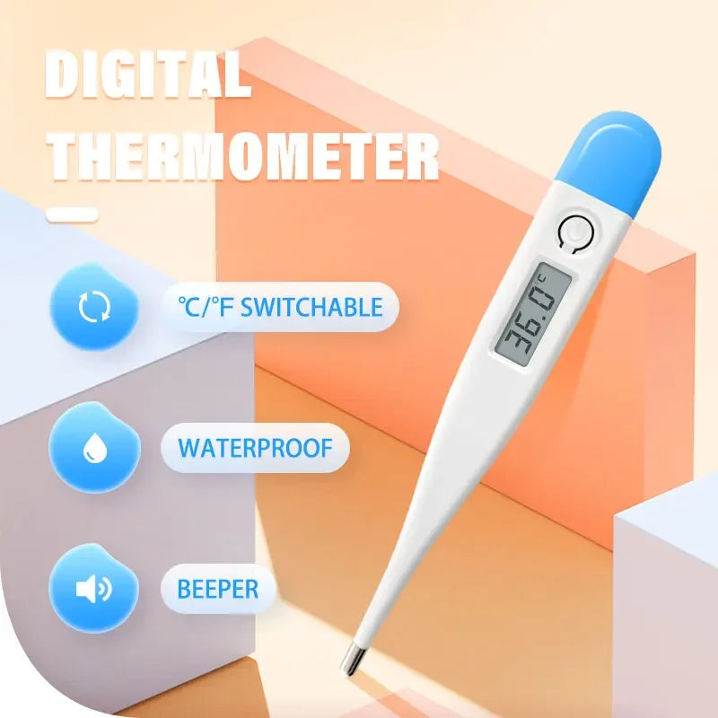 Fever Thermometer Pulse Oximeter Finger Medical Digital Household Baby Adult Measurement Oral Armpit Rectal infrared Basal Body