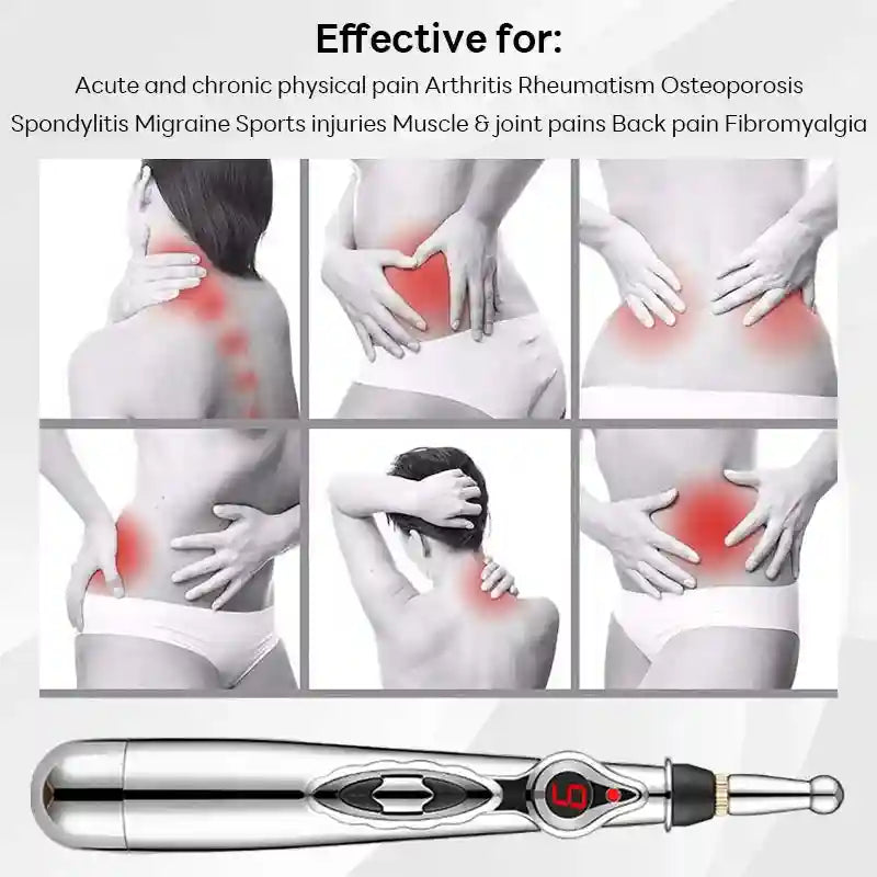 Electric Acupuncture Massage Pen for Targeted Muscle Relief - Tidesmit Back Massage Instrument Tidesmit