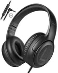 Gaming Headset with Microphone: Stereo Over-Ear Audio for Pro Gamers Black Tidesmit