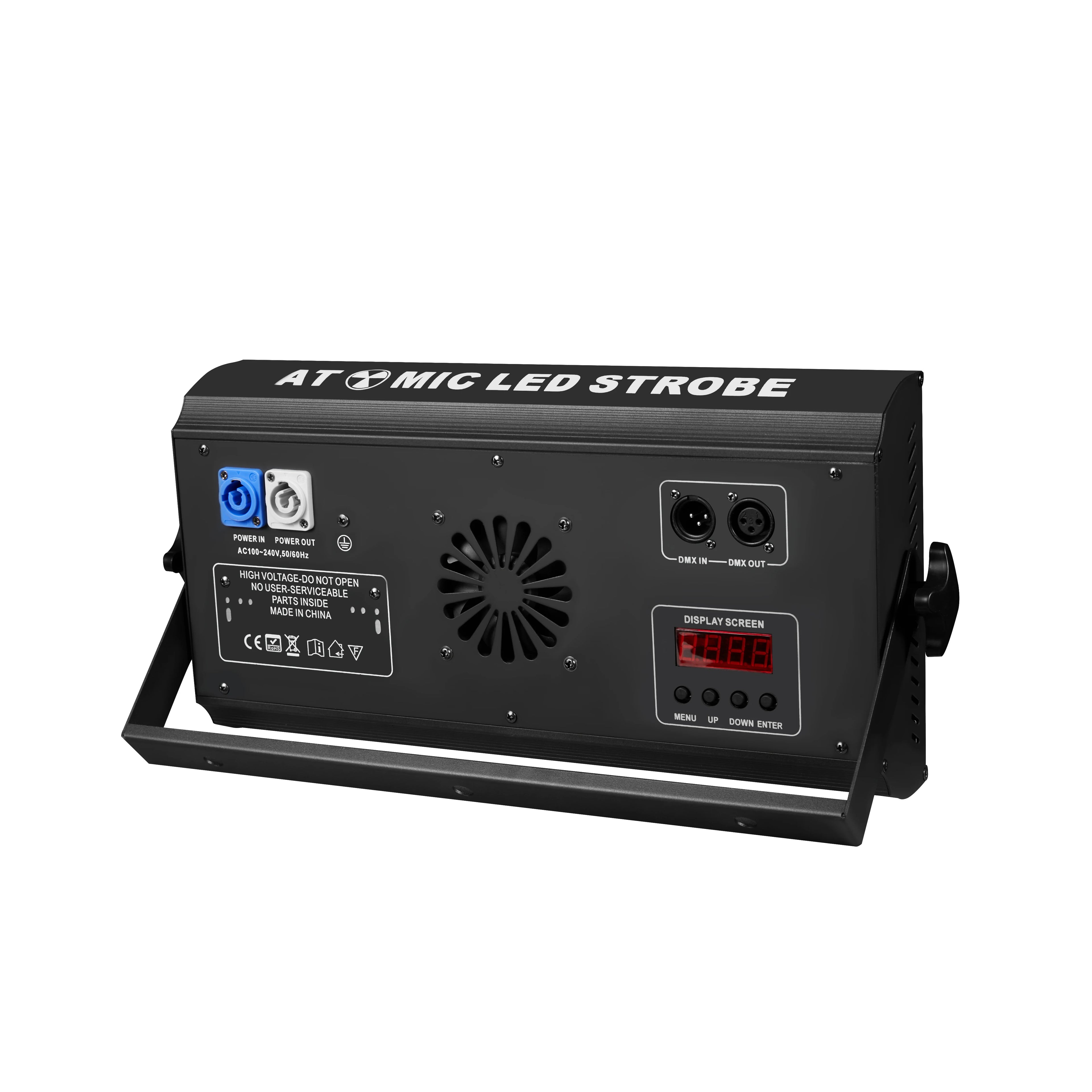 2PCS 250W RGBW LED 4in1 48 Partition Strobe Stage Light DMX512 Super Bright Wash Effect for KTV DJ Events Performances Lighting