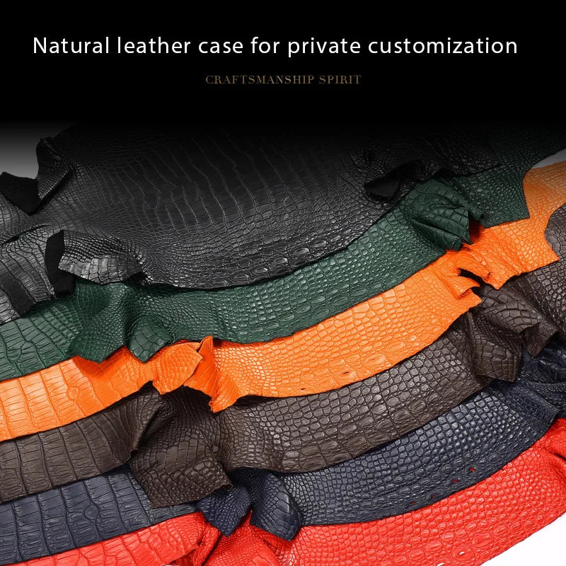 Samsung Galaxy S25 Ultra Leather Case - Slim Military-Grade Protection Tidesmit