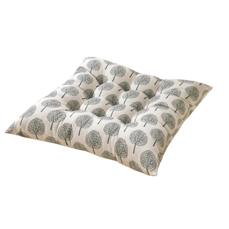 Simple Cotton and Linen Cushions Office Chair Cushions Soft and Comfortable Living Room Sofa Tatami Cushions Floor Cushion