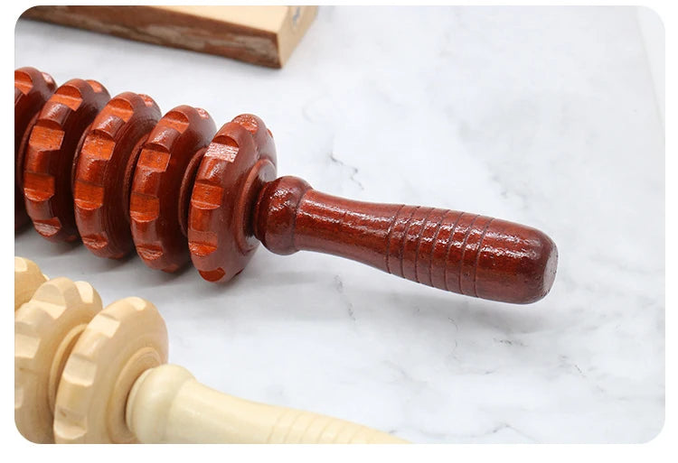 Wood Therapy Massage Roller for Body Contouring and Cellulite Reduction Body Shaping Massage Equipment Tidesmit