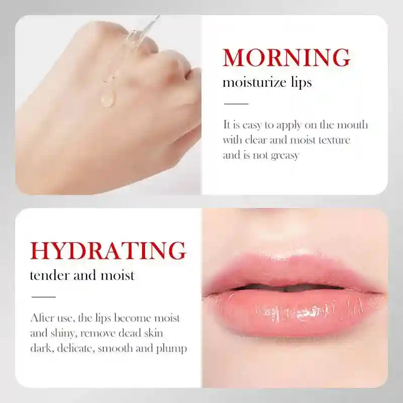 Lip Plumping Serum with Hyaluronic Acid - Hydrating Lip Care Treatment Lip Care Tidesmit