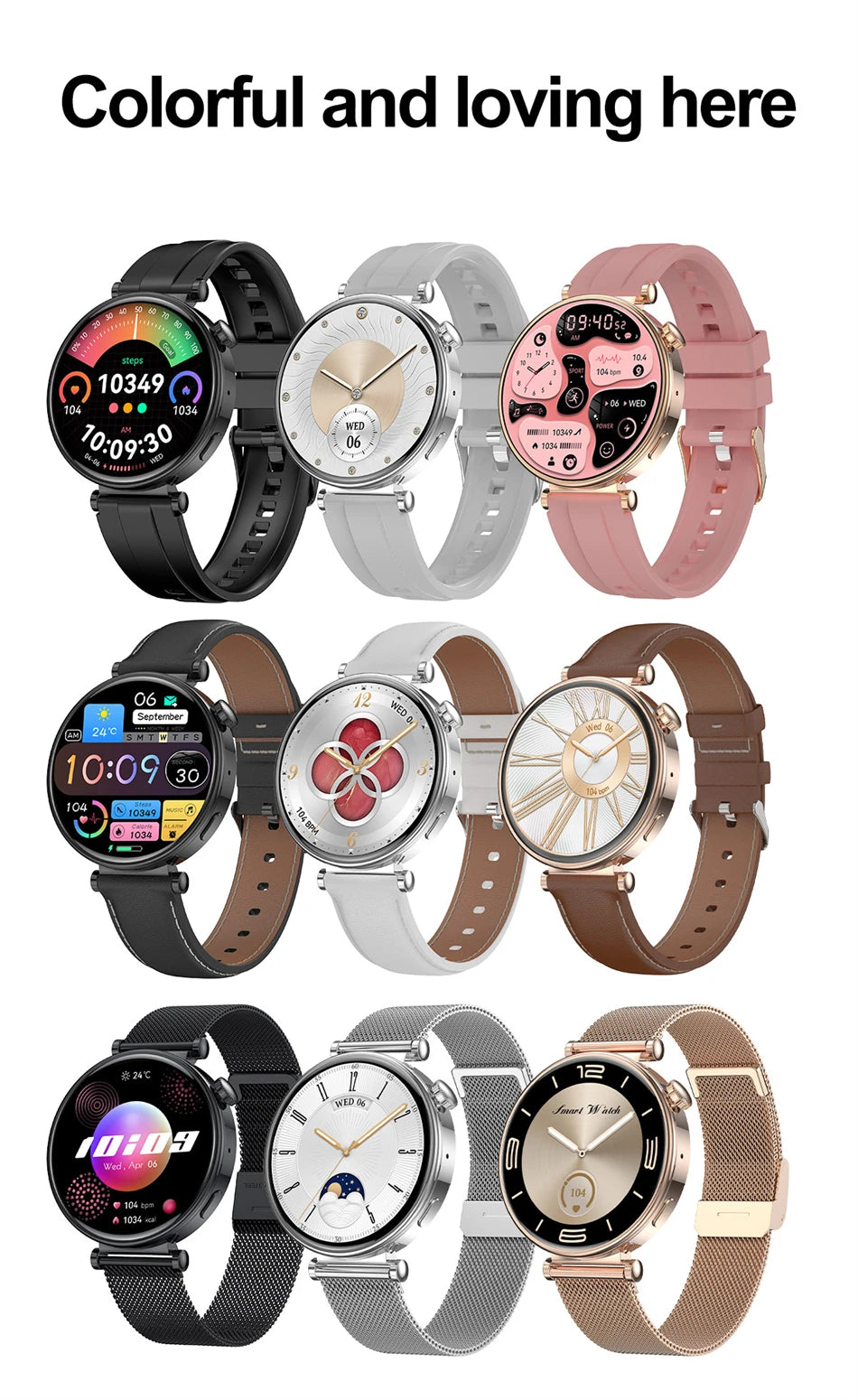 2026 New For Original Watch Mini Women Smartwatch GPS motion trail NFC 466*466 HD Full screen touch Ladies Smartwatch