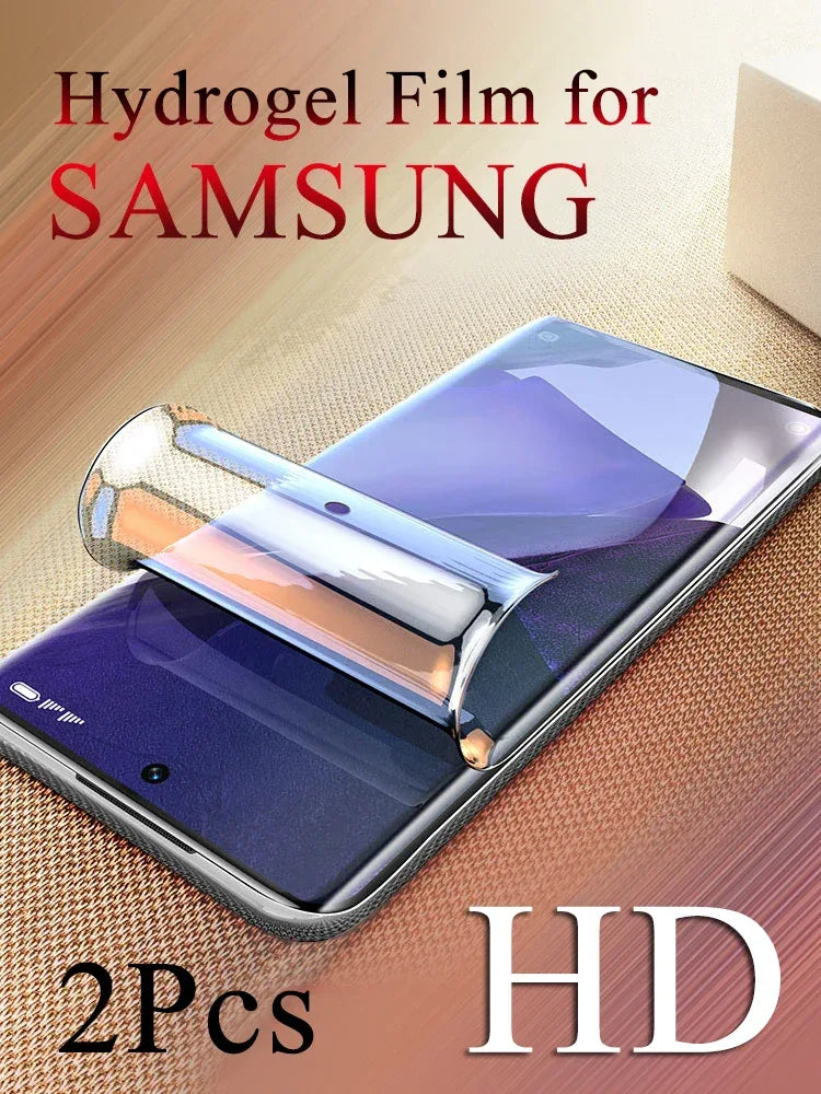 Samsung Galaxy Hydrogel Screen Protector 3-Pack - Case Friendly HD Film For Galaxy S20 3PCS-Blue light Tidesmit