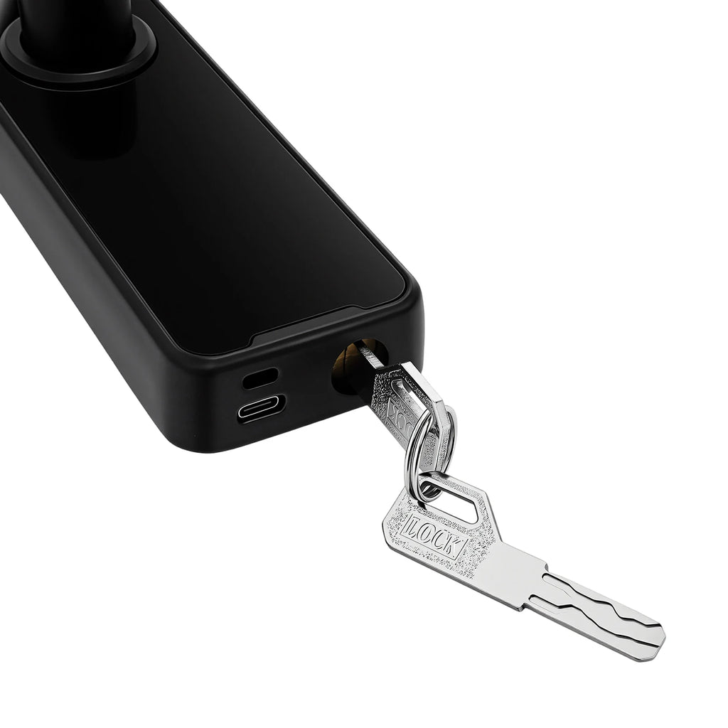 Intelligent Door Lock, Fingerprint Door-lock for Tuya APP, USB Smart Lock Remote Access Unlocking for Homes, Hotels