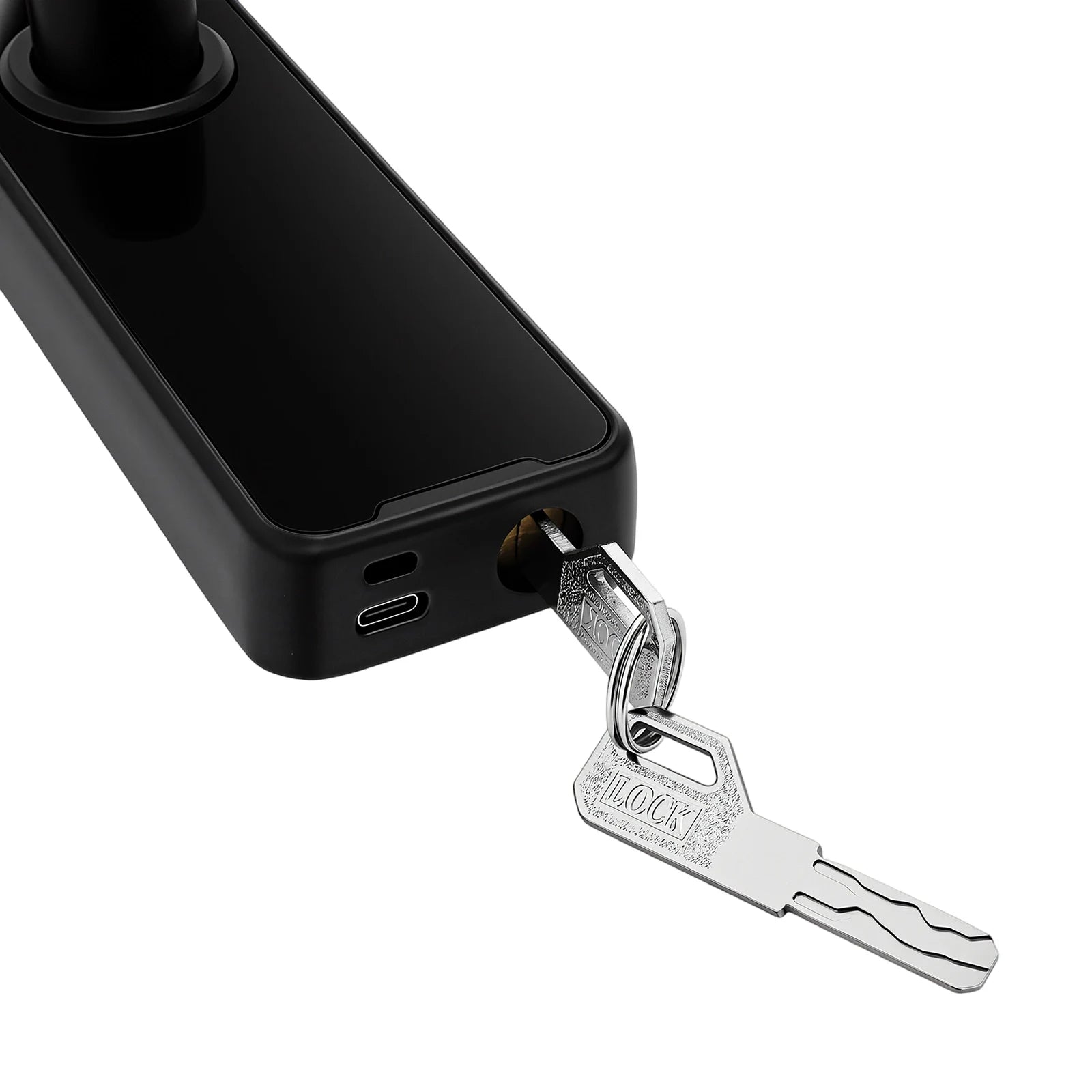 Intelligent Door Lock, Fingerprint Door-lock for Tuya APP, USB Smart Lock Remote Access Unlocking for Homes, Hotels