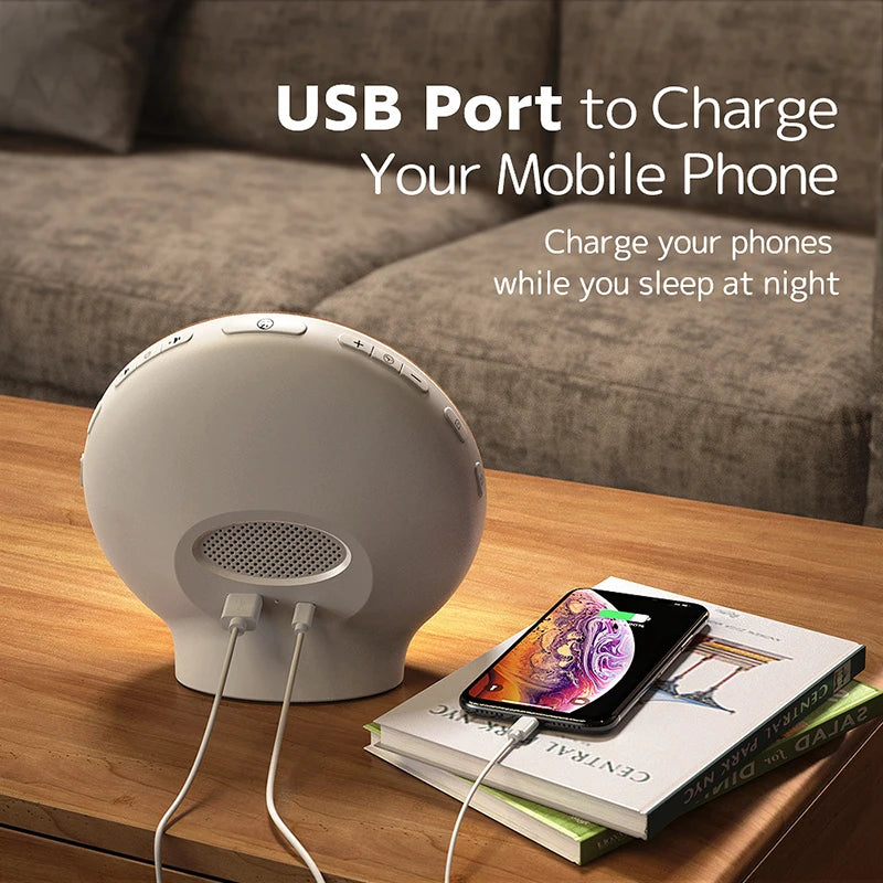 Smart Wake Up Light Alarm Clock Digital Desk Clock with Natural Sounds BT Speaker APP Control FM Radio Nightlight
