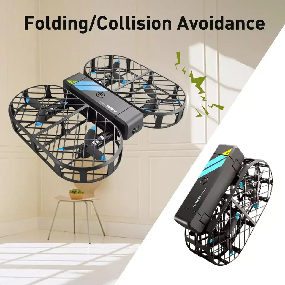 Foldable 6K Camera Drone with WiFi FPV and Headless Mode - Tidesmit V38 Tidesmit