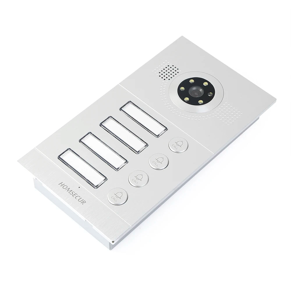HOMSECUR BC121IP-4S Waterproof Wide Angle PoE Powered Camera For Video Door Intercom System