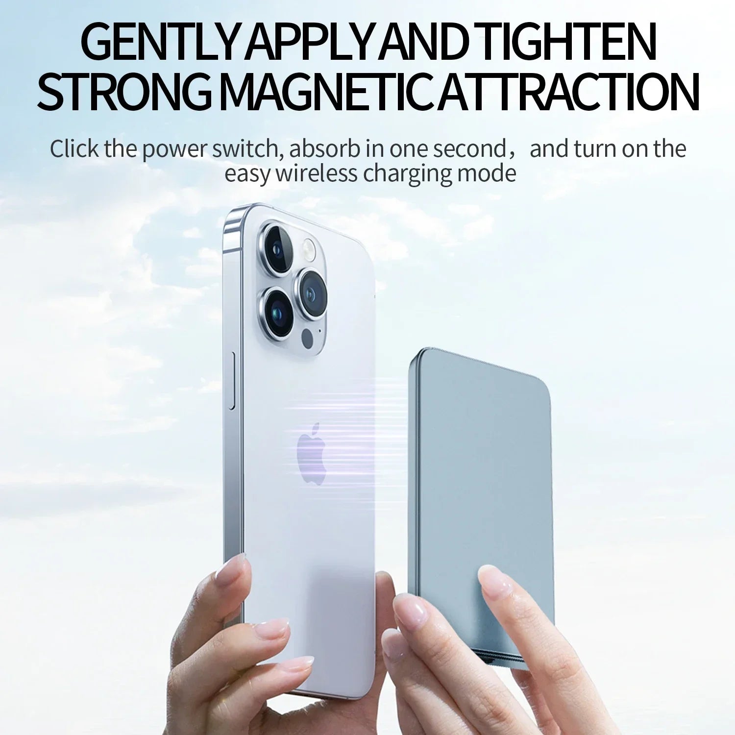 Magnetic Power Bank for iPhone 16 - Fast Wireless Charging Battery Tidesmit