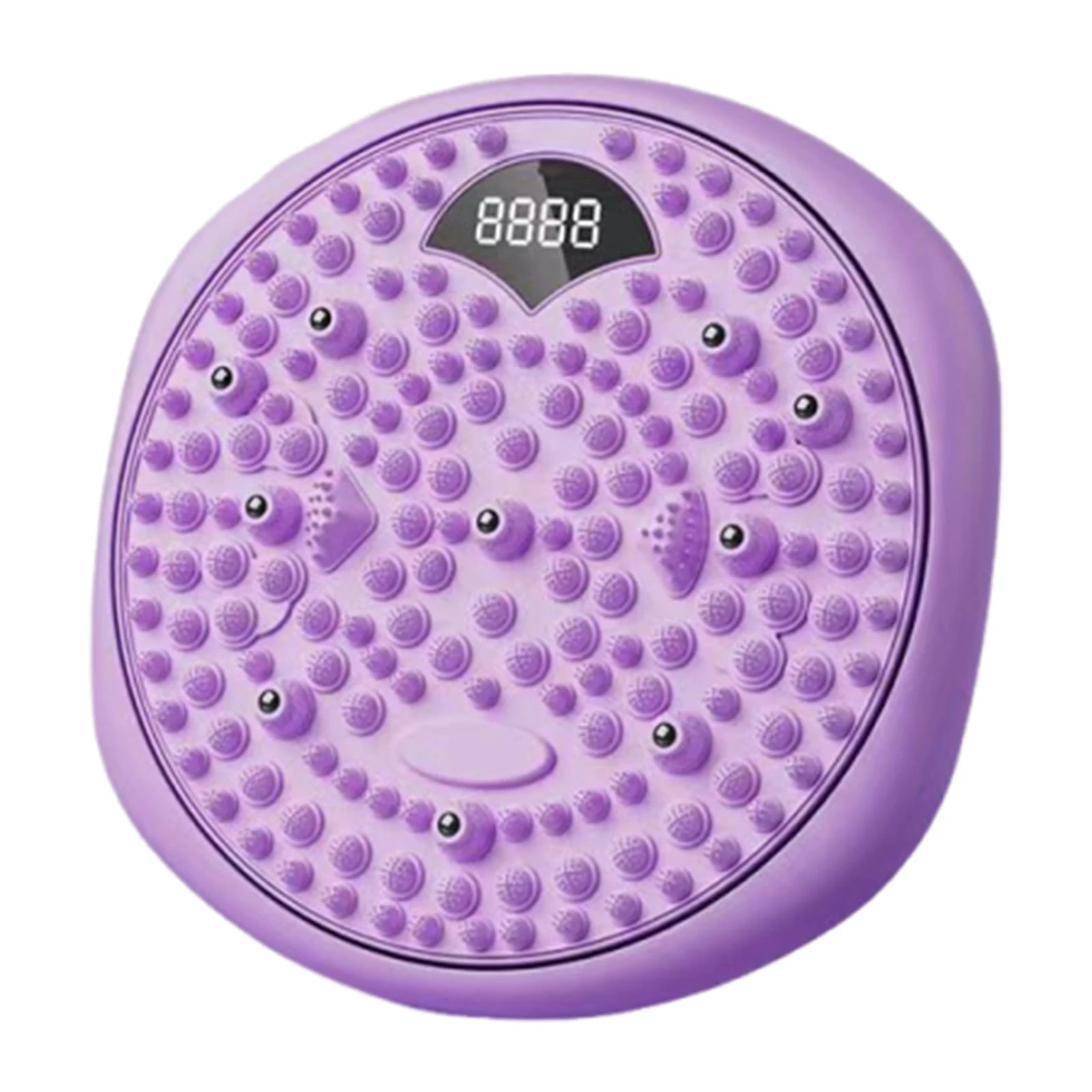 Magnetic Acupressure Waist Twisting Board - Portable Muscle Relief Body Shaping Massage Equipment PURPLE Tidesmit