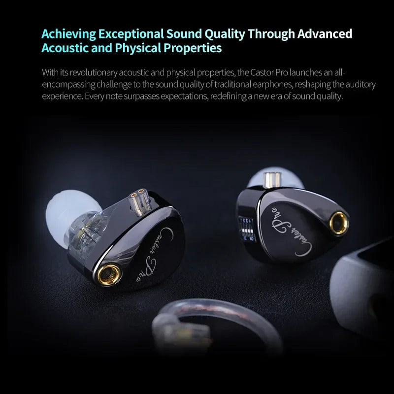 KZ Castor Tunable Bass HiFi Wired Earphones by Tidesmit Tidesmit
