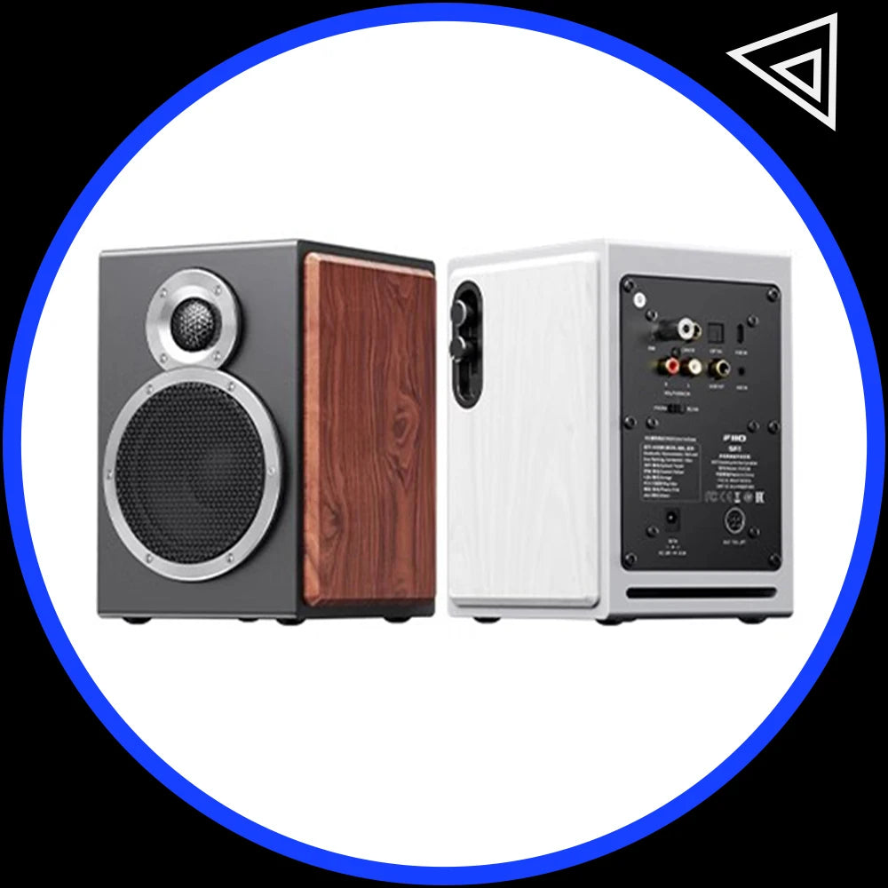 FiiO SA1 Active Speaker Desktop Bluetooth Speaker HIFI Sound Quality 31 Segment High-precision Lossless Customize PEQ LDAC APP