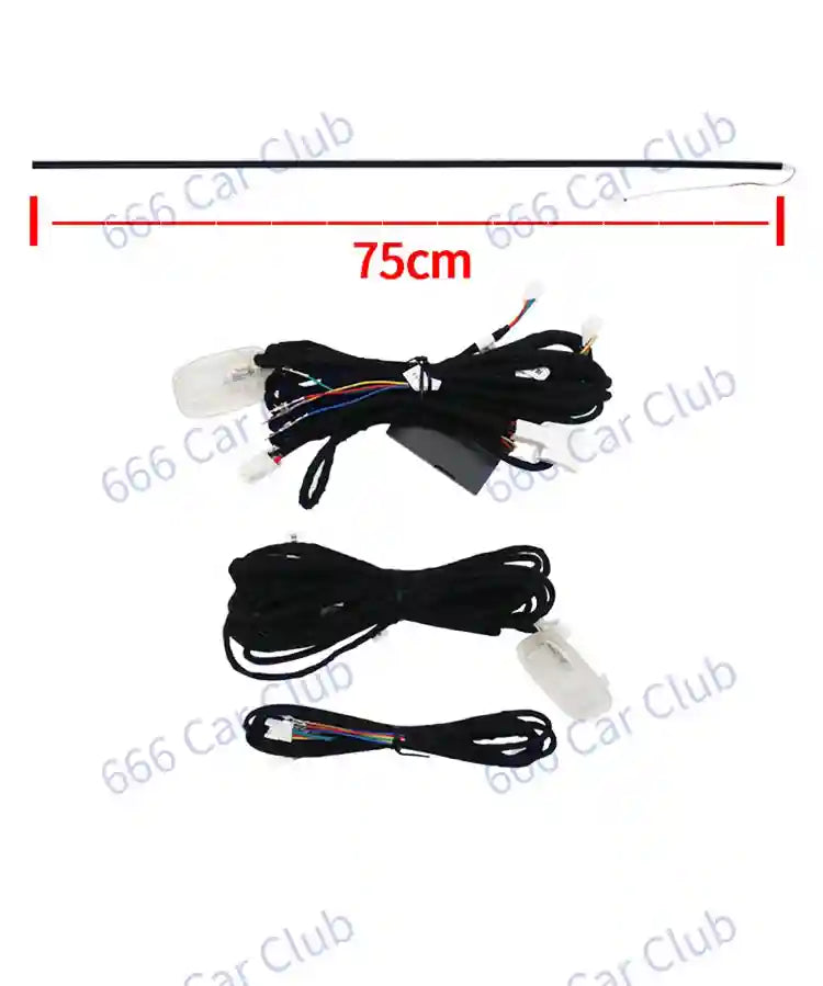 Mercedes-Benz Ambient LED Turbine Vents, 12-Color Interior Lighting Kit Tidesmit
