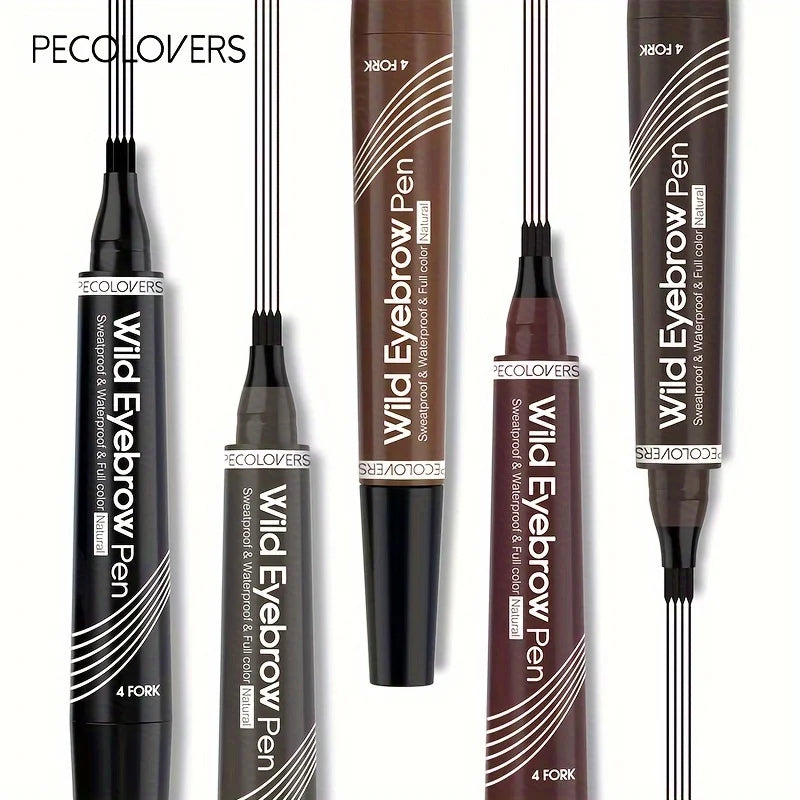 Eyebrow Tattoo Pen Waterproof 4-Tip Microblading Makeup Tool Permanent Makeup Machines Tidesmit