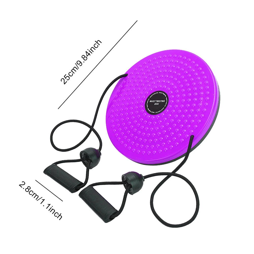 Ab Twister Board with Massage Foot Plate - Full Body Slimming Body Shaping Massage Equipment Tidesmit