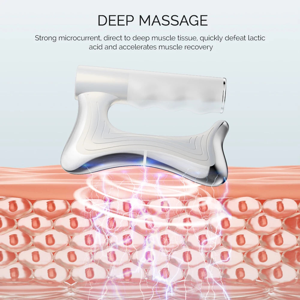 Electric Fascia Massager | Portable Recovery Tool for Home Spa Use Relaxation Treatment Tidesmit