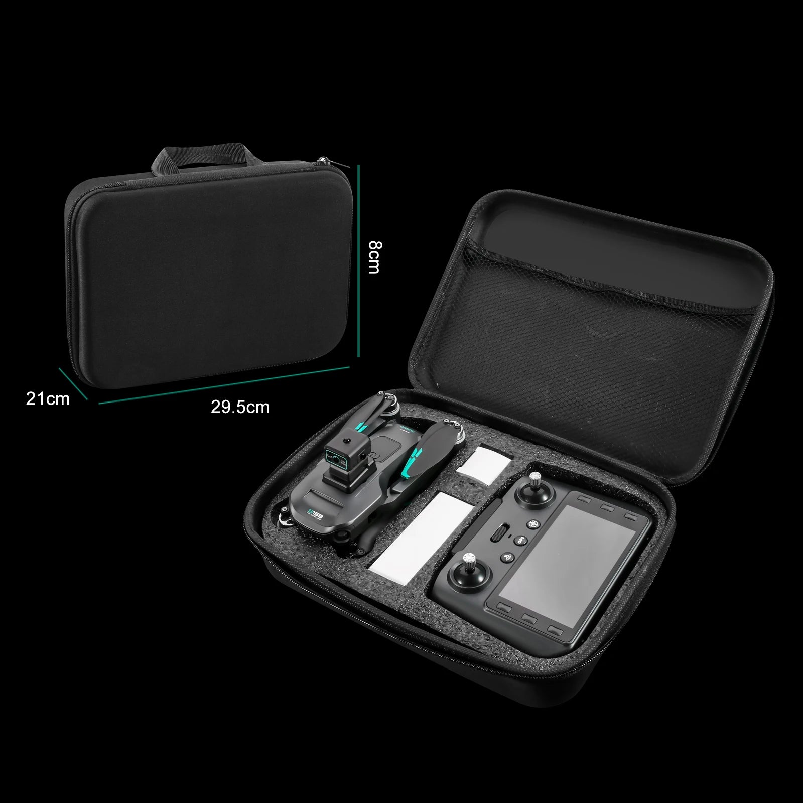 4K GPS Drone with Dual Camera and Remote Screen - Foldable Design Tidesmit