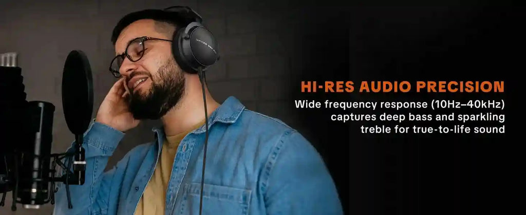 Over-Ear Headphones with Active Noise Cancellation & Mic - W550X Tidesmit