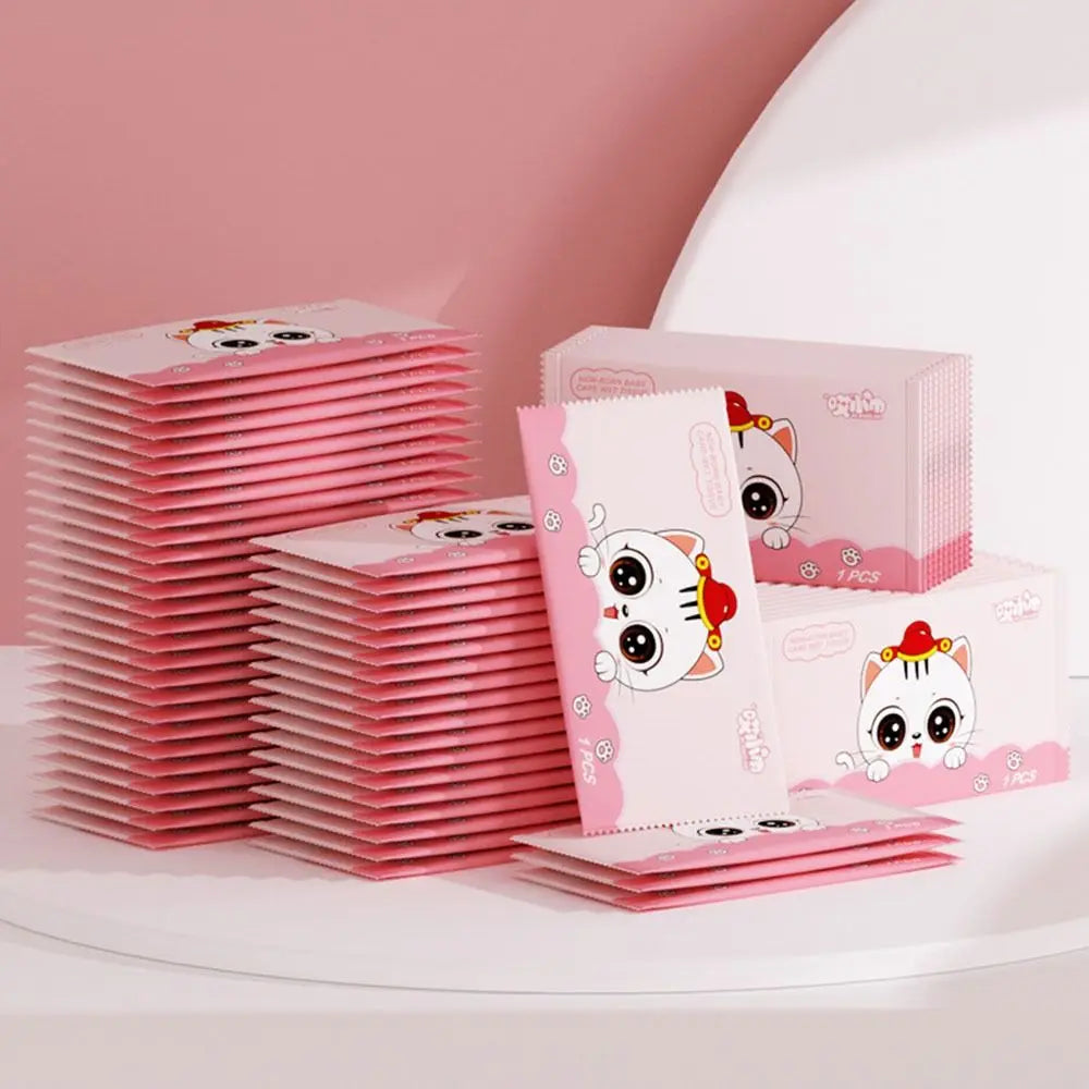 50pcs Useful Disinfection Baby Wet Wipes Hand Cleaning Portable Moist Paper Non woven fabric Tissue Home