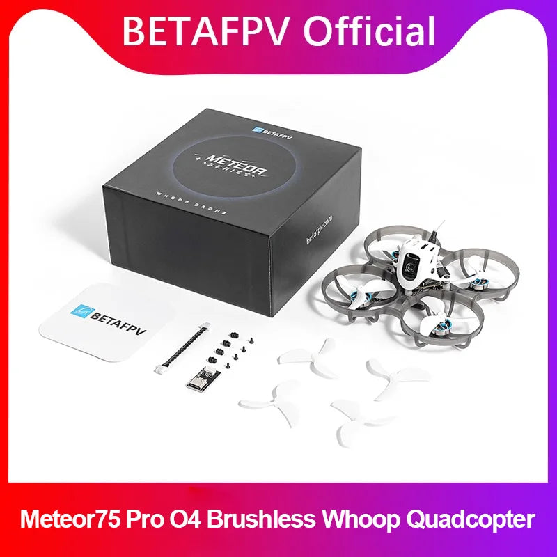 Meteor75 Pro O4 Brushless Whoop Drone with DJI O4 HD FPV System Tidesmit
