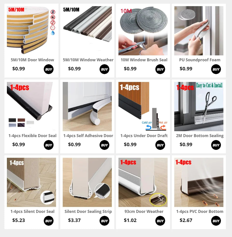 Bathroom Sealing Tape Self-adhesive Oil-Proof Kitchen Sink Caulk Seal Strip PVC Waterproof Shower Wall Sticker for Toilet Corner