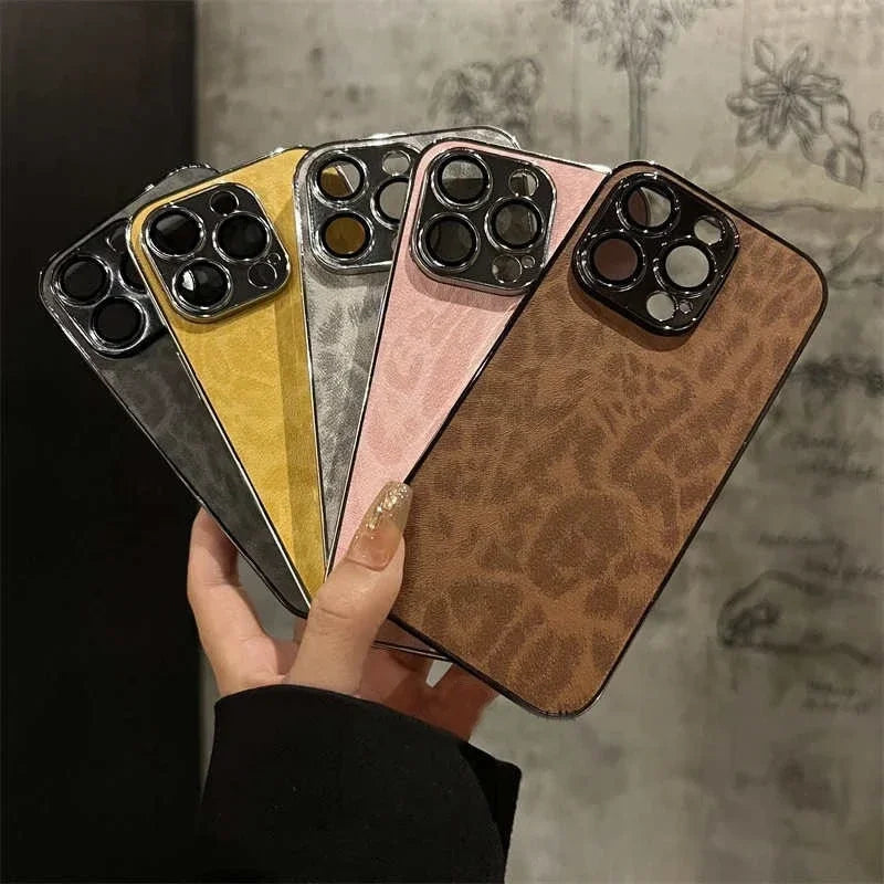 Leopard Print iPhone Case | Shock-Absorbing Drop Protection Tidesmit