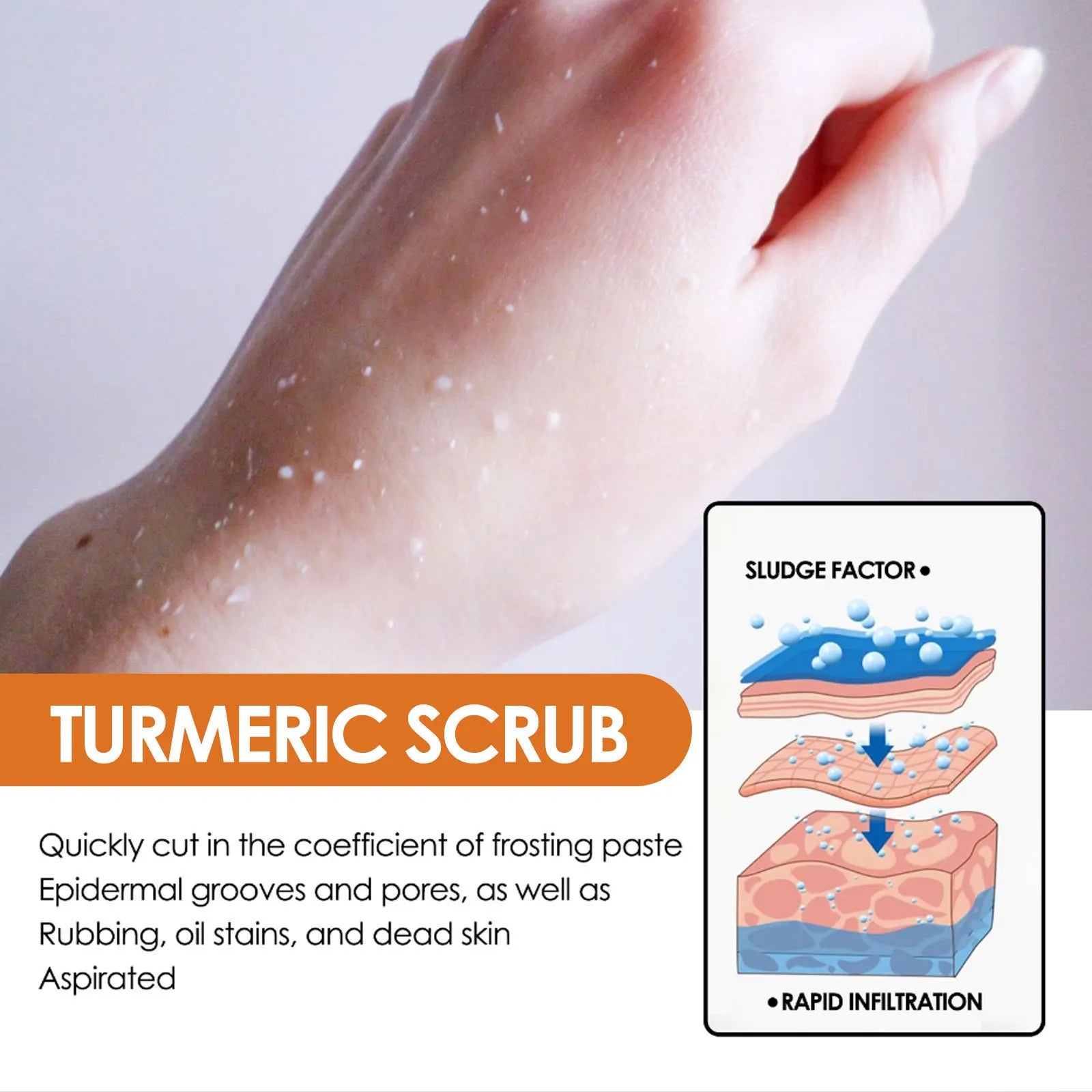 Turmeric Exfoliating Scrub for Natural Skin Radiance - 50g Tidesmit Scrubs Treatments Tidesmit