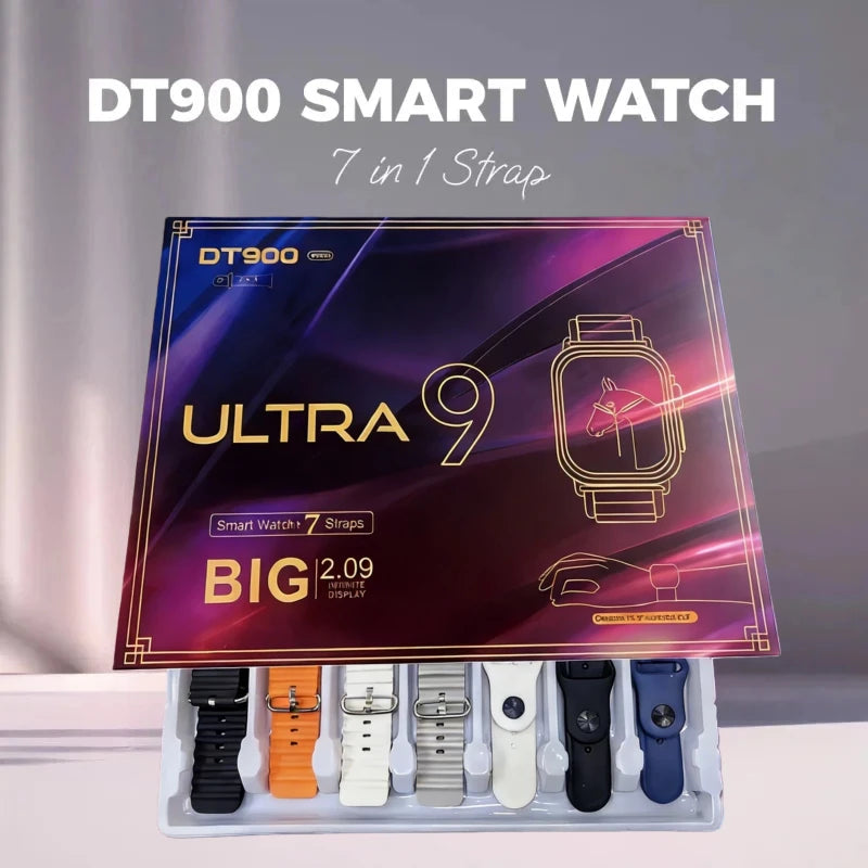7 Watch Straps Smart Watch for men and women Health & Fitness Tra Bluetooth Phone Call SmartWatch DIY watch Faces Sport Watch