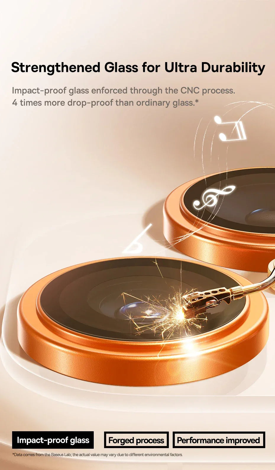 iPhone 17 Pro Max Lens Protector - 9H Hardened Anti-Reflection Glass Tidesmit