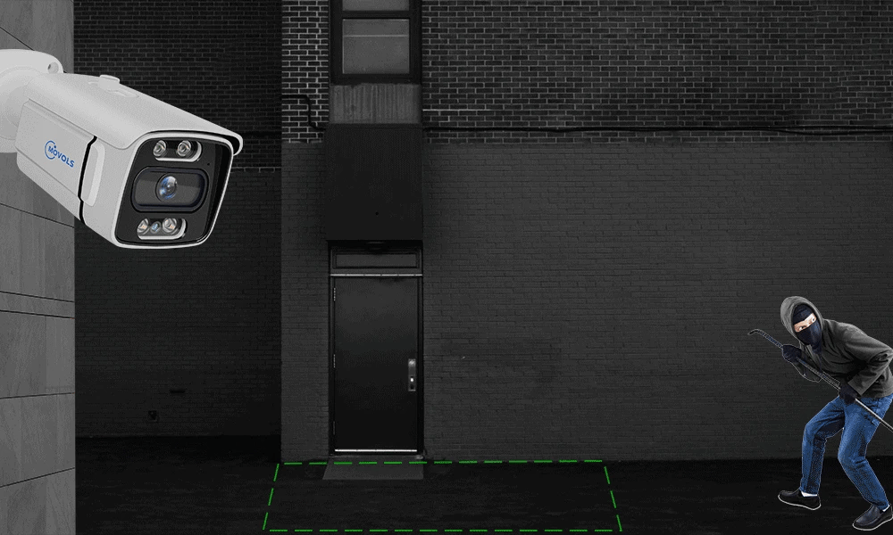 Movols 5MP/4K Video Surveillance Security POE Camera for POE System