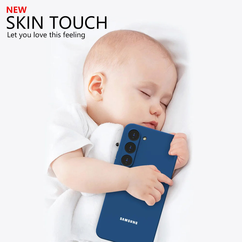 Samsung Galaxy S25 FE Liquid Silicone Case – Shock-Absorbing Drop Protection Tidesmit