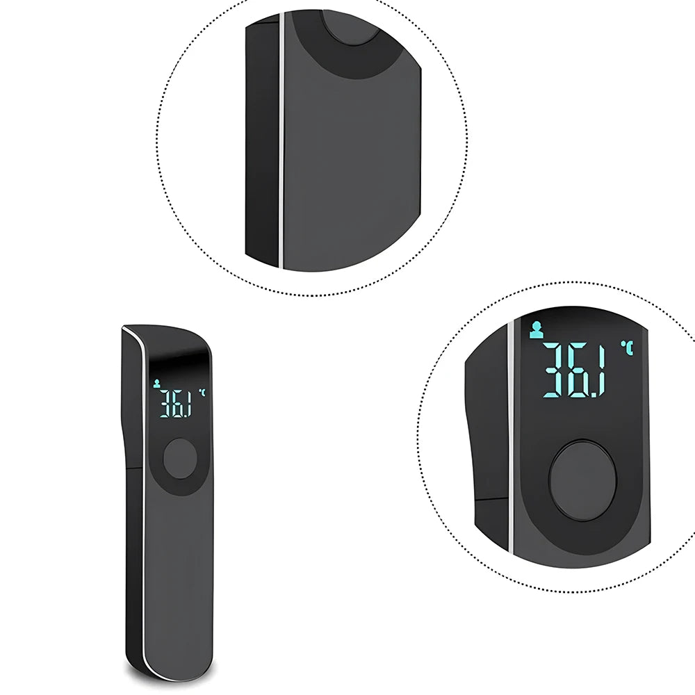 Medical IR Fever Thermometer Digital Ear Thermometer Child Adult Non-contact Body Temperature or Mini Oximeter Blood Oxygen Tool