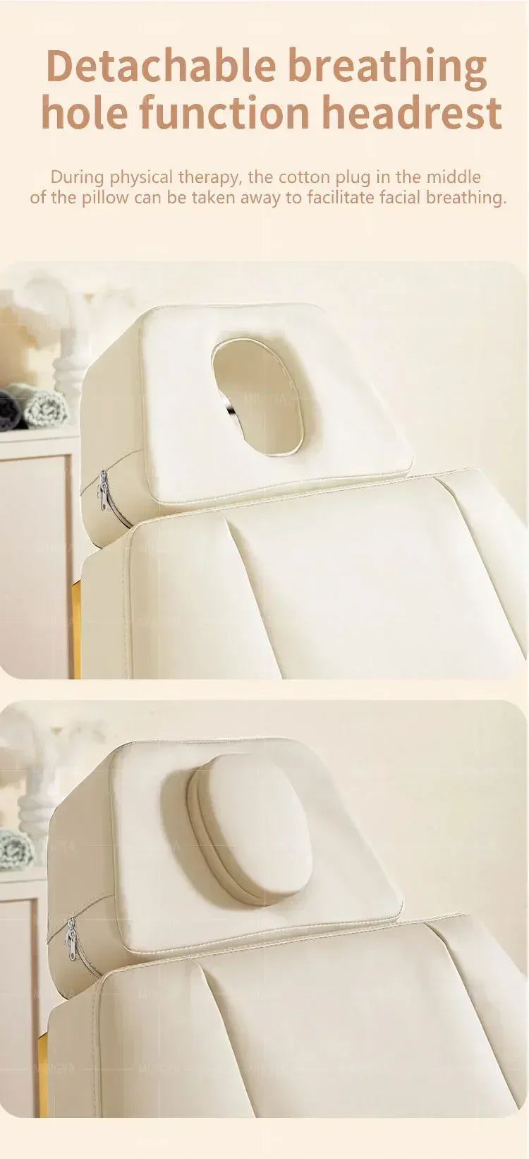 Electric Massage Beauty Bed – Adjustable Motorized Salon Table Massage Chairs Tidesmit