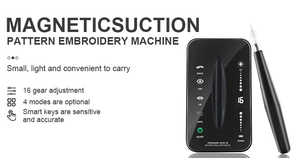 PMU Machine Kit PM007 | Digital Touch Screen Professional PMU Device Permanent Makeup Machines Tidesmit