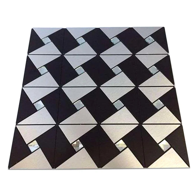 5 Pcs Self Adhesive Mosaic Stick Wall Tile Backsplash Bathroom Washbasin Living Room Home Background KTV Decor Wall Decals
