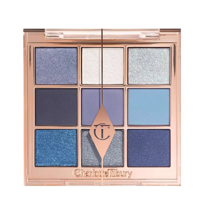 Tidesmit two-color heart blusher and eyeshadow palette shade swatch for long-lasting waterproof face makeup