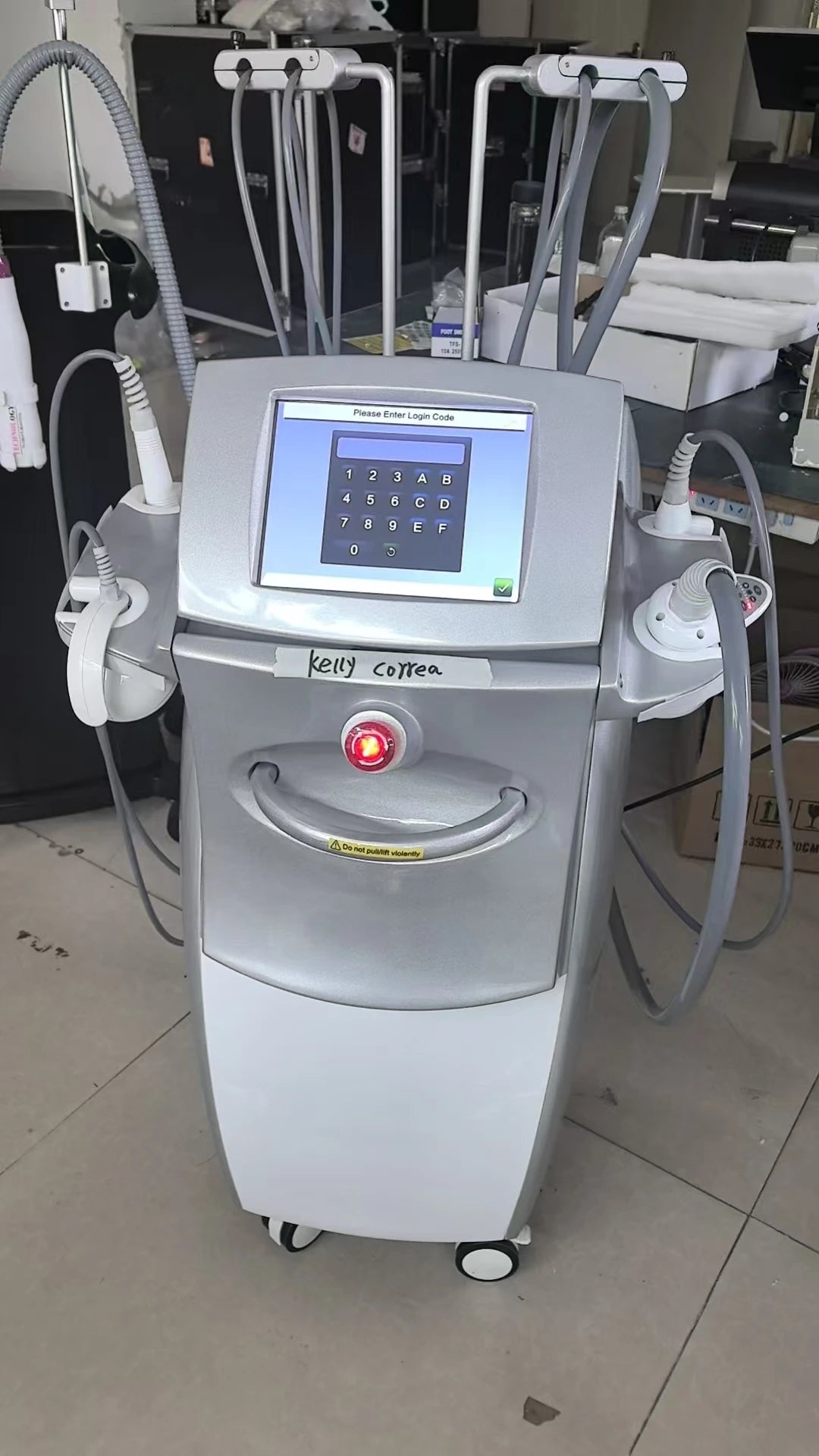 Body Slimming Machine for Cellulite Reduction and Skin Tightening Back Massage Instrument Tidesmit