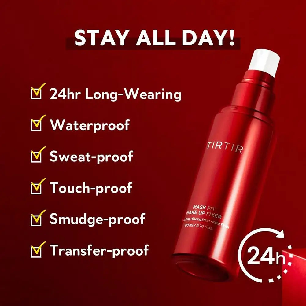 Tidesmit TIRTIR long lasting oil control setting spray for waterproof face makeup and moisturizing finish