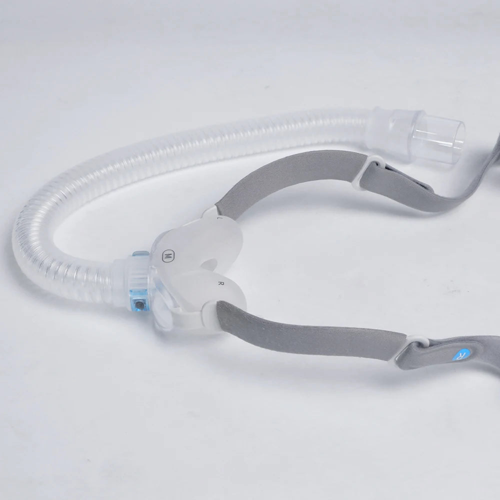 Yuwell CPAP Nasal Pillow Mask YN06 Breathwear Sleep Apnea Mask with Headgear M L Adjustable Anti Snore Stopper Medical Grade