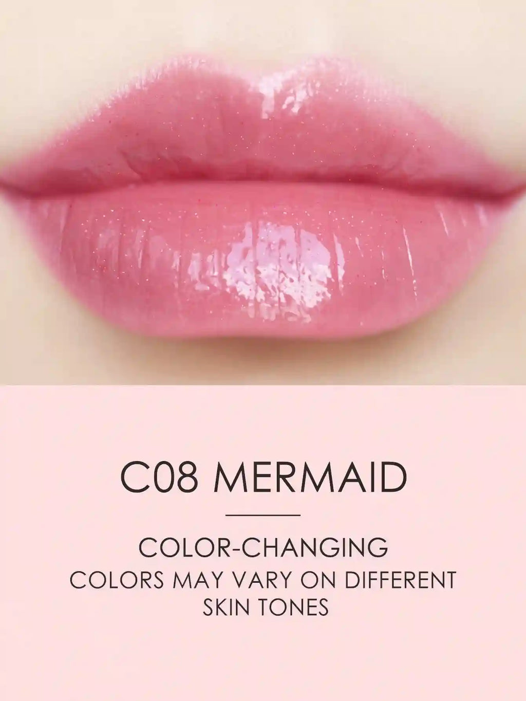 Color Changing Lip Balm: Hydrating Tinted Gloss by Tidesmit Lip Care Tidesmit