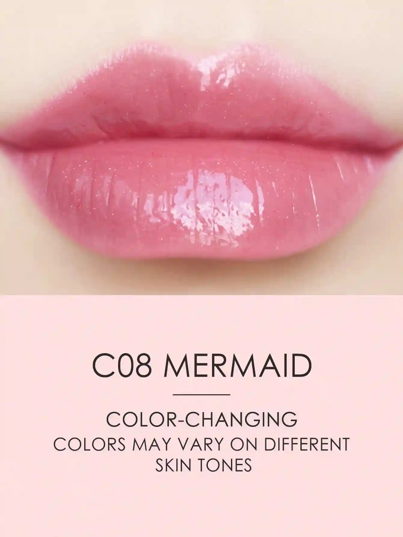 Color Changing Lip Balm: Hydrating Tinted Gloss by Tidesmit Lip Care Tidesmit